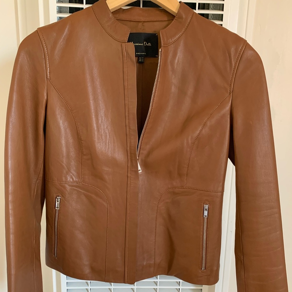 Leather jacket